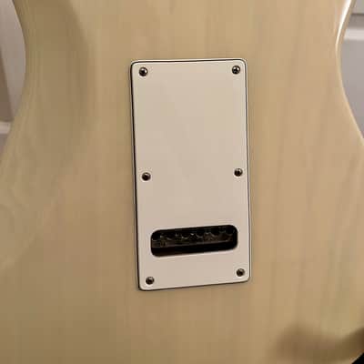 2008 G&L USA S-500 Left-Handed Blonde Ash Body with Maple Neck/Fretboard Build-To-Order image 9