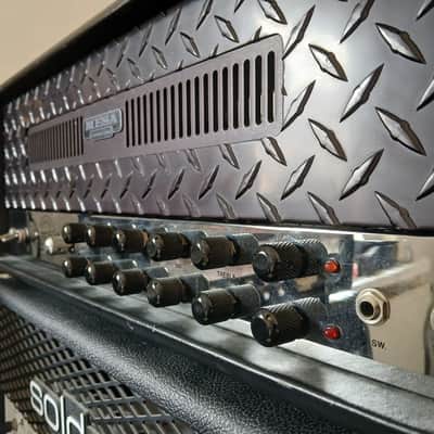 Mesa Boogie Dual Rectifier Revision F Blackface Chrome 1992 image 4