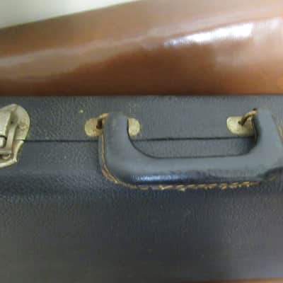 Fender Stratocaster/Telecaster Vintage guitar case LEFT HANDED Early 70's - Black Tolex image 6