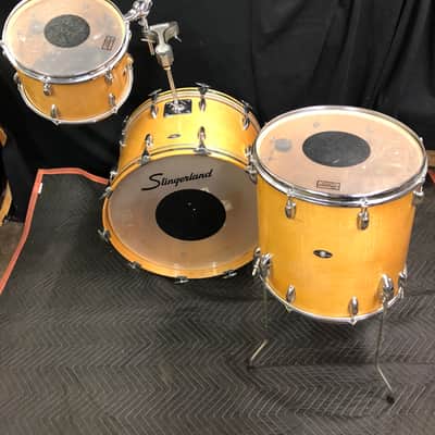 Slingerland Magnum Drum Set 70's Natural Thermogloss 20-13-16 image 2