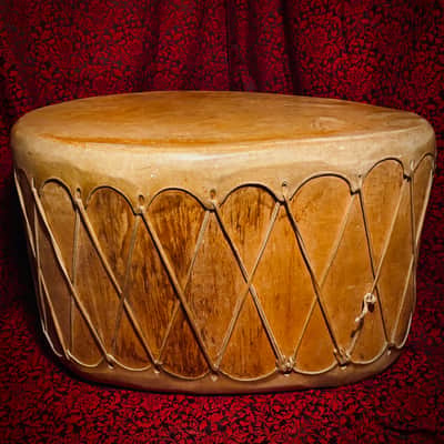 Native American Ceremonial Powwow Drum Large image 4