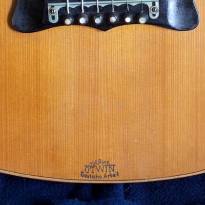 Otwin parlor guitar 1930´s (solid woods) image 4