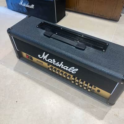 Marshall JVM205H 2-Channel 50-Watt Guitar Amp Head 2008 w/footpedal in box, Black, with case image 1