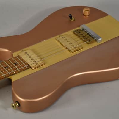 2023 TTTides Custom T-Style Electric Guitar Copper Aluminum Neck image 7