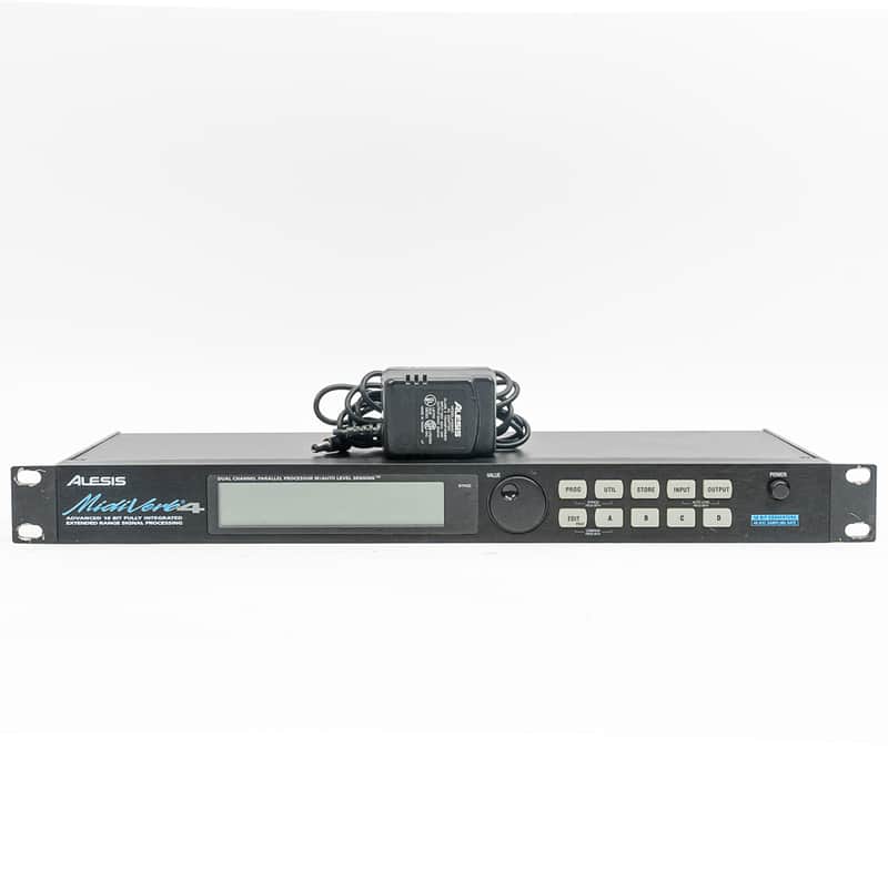 Alesis MidiVerb 4 Dual-Channel Multi-Effects Processor w/ Power Supply image 1