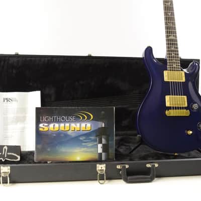 2013 Paul Reed Smith McCarty Korina Guitar - Blue w/OHSC Brazilian Rosewood image 1