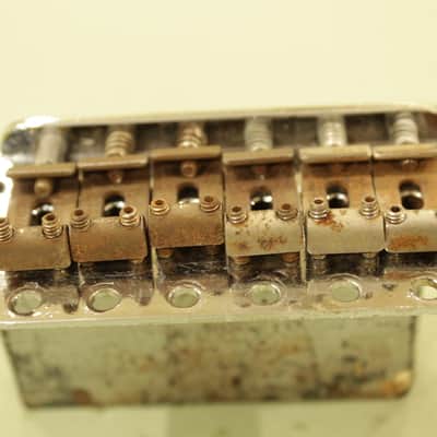 Vintage Pre-CBS Fender Stratocaster Tremolo Unit + Original Hardware! image 10