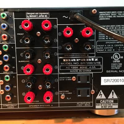 Vintage Marantz SR7200 Stereo Receiver 110 WPC 6.1 660 Watts Surround Audiophile HiFi FREE Shipping! image 6