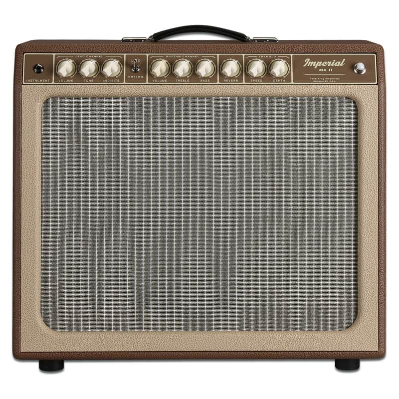 Tone King Imperial MKII 1x12 20 Watt Combo Amplifier Brown/Beige Tolex image 1