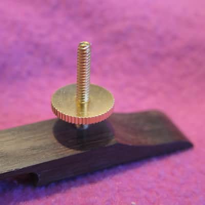 NOS Gibson rosewood bridge assembly base + wheels for L5 Super 400 byrdland 137 L4 archtop ces abr1 image 3