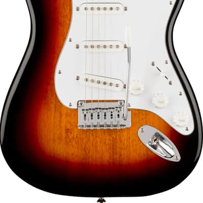 Fender Squier Affinity Stratocaster - 3-Color Sunburst w/ Frontman 10G Amplifier image 2