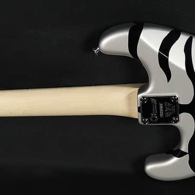 Charvel Limited Edition Super-Stock San Dimas Style 1 Silver Bengal Electric Guitar image 4