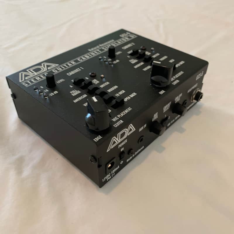 A/DA GCS-6 Stereo Guitar Cabinet Simulator and DI 2010s - Black image 1