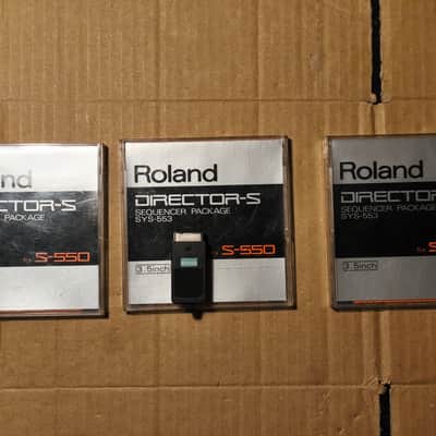 ROLAND SYS S-553 kit de disquettes pour séquenceur Roland S-550.