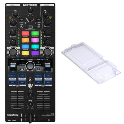 Reloop Mixtour Pro 4-deck All-in-one DJ Controller Module with Decksaver image 1