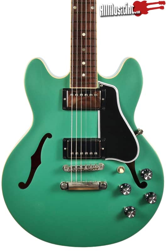 Gibson Custom Shop HB034m ES-339 Inverness Green Electric Guitar