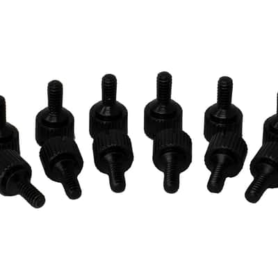 Trace Audio 500 Series Thumb Screws M3 Thread - 12-Pack, Black (Demo Deal) image 2