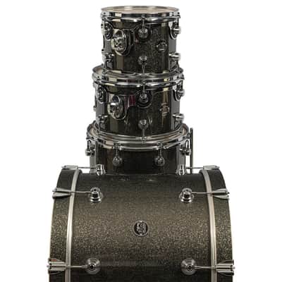 Immagine Used DW Performance 4-Piece with 20" Kick Pewter Sparkle - 3