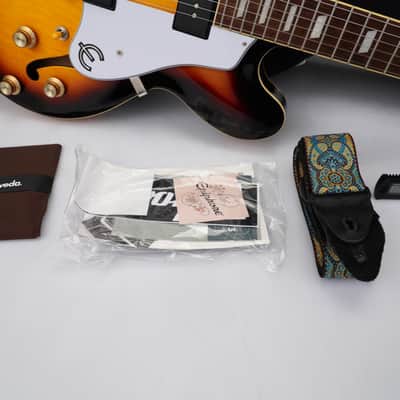 Epiphone Casino Vintage Sunburst Electric Guitar w/ Hardshell Case #59253 image 21