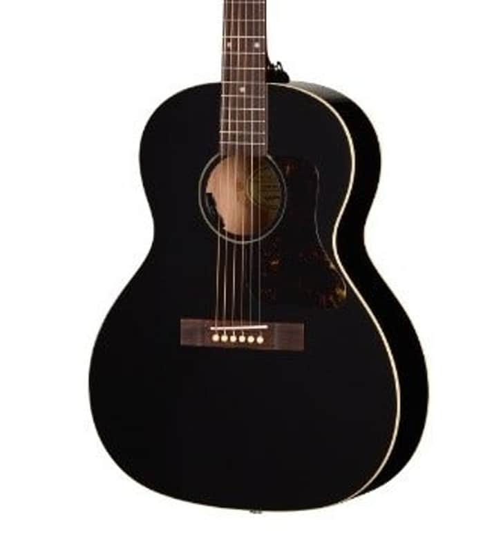 Epiphone Blues King Studio Ebony Acoustic/Electric Guitar image 1