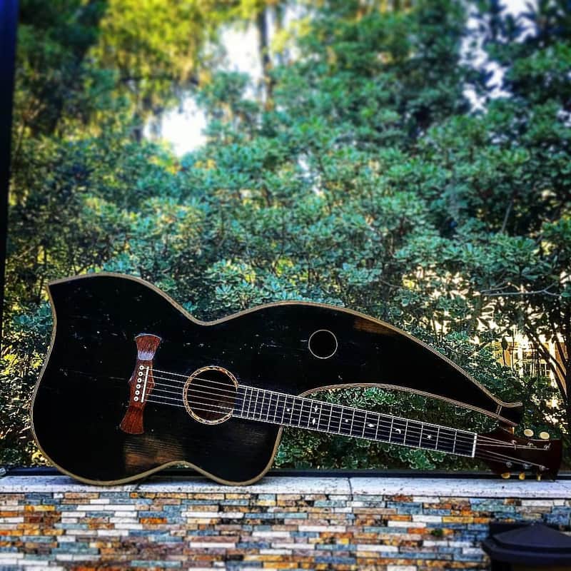 C. Knutsen rare turn of the century Guitar image 1