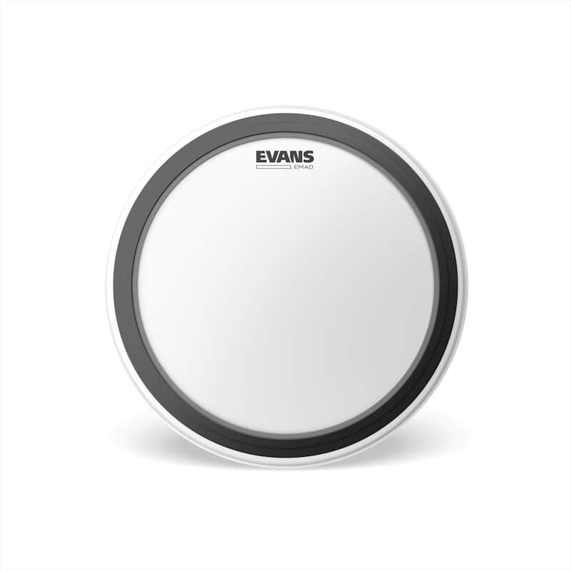 Evans 22" EMAD Batter Coated Bass Drum Head image 1