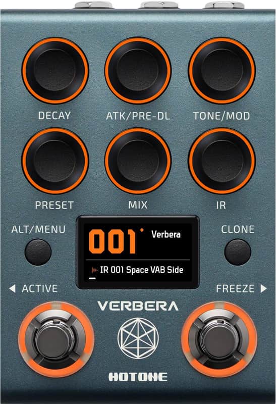 Hotone Verbera Convolution Reverb Pedal image 1