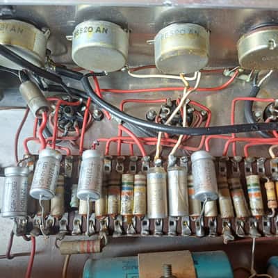 Vox AC-50/4 2-Channel 50-Watt Diode-Rectified Guitar Amp Head 1966 image 3