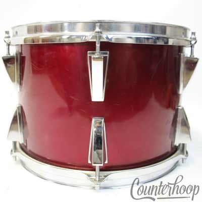 *Yamaha 12x8"5000 Series Red Garnet Stage Custom Tom Drum Vintage 80s Made Japan image 3