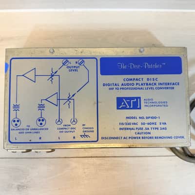 ATI Audio Technologies DP-100 Disc-Patcher CD Playback Interface Converter 1980's image 4