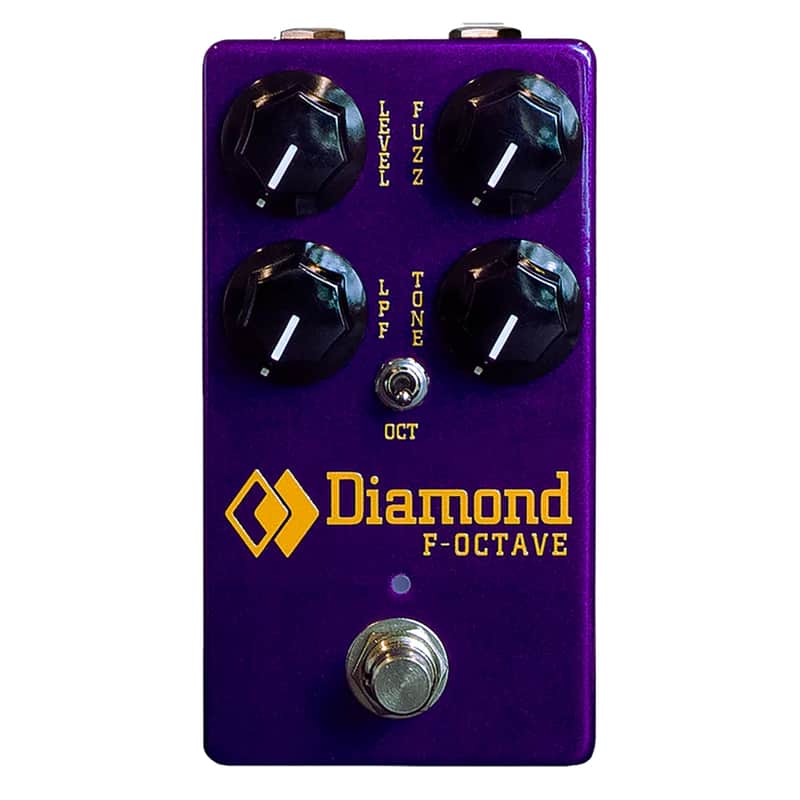 Diamond F-Octave Classic Fuzz w/Octave-Up Effect Pedal - Open Box image 1