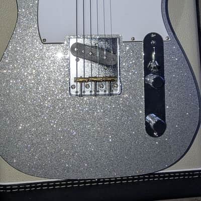 Fender CS Silver Sparkle Telecaster NOS 1964 image 2