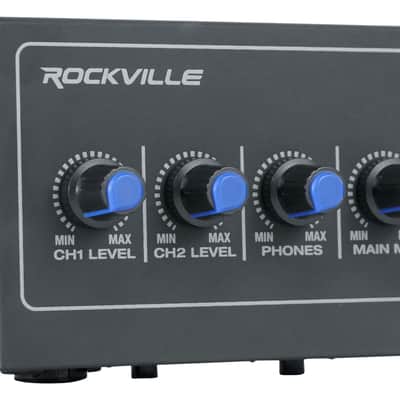 Rockville ROCK-U MINI 2x2 USB Computer Recording Interface 24 Bit 192Khz Home Studio image 3