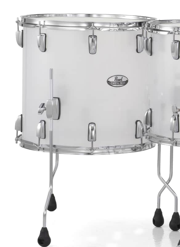 Pearl Crystal Beat Frosted Acrylic 16x15" Floor Tom Drum | NEW Authorized Dealer image 1
