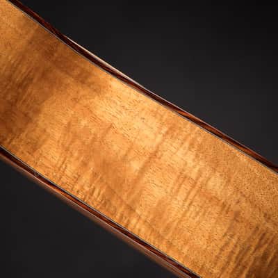 Huss & Dalton 30th Anniversary OM - Bearclaw Italian Spruce & Flamed Koa #3 of 10 image 15