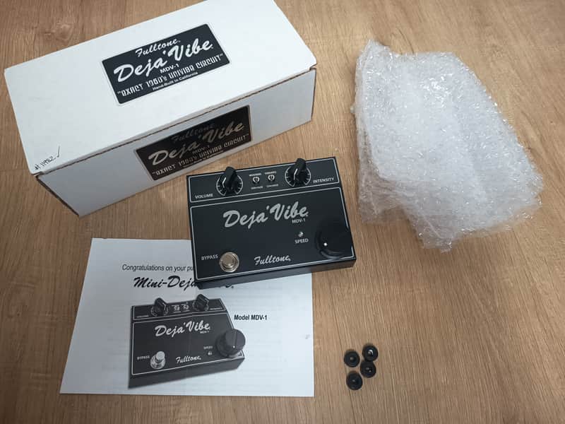 Fulltone Mini Deja Vibe MDV-1 - Black image 1