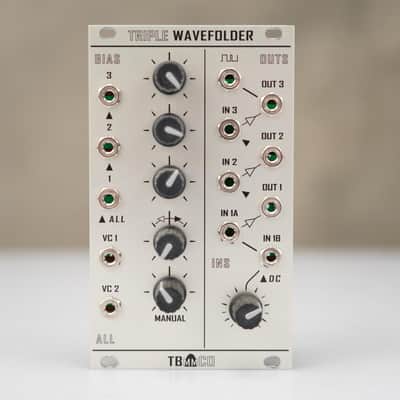 Toppobrillo Triple Wavefolder Eurorack Module w/ Tiptop Stackcable #58429 image 2
