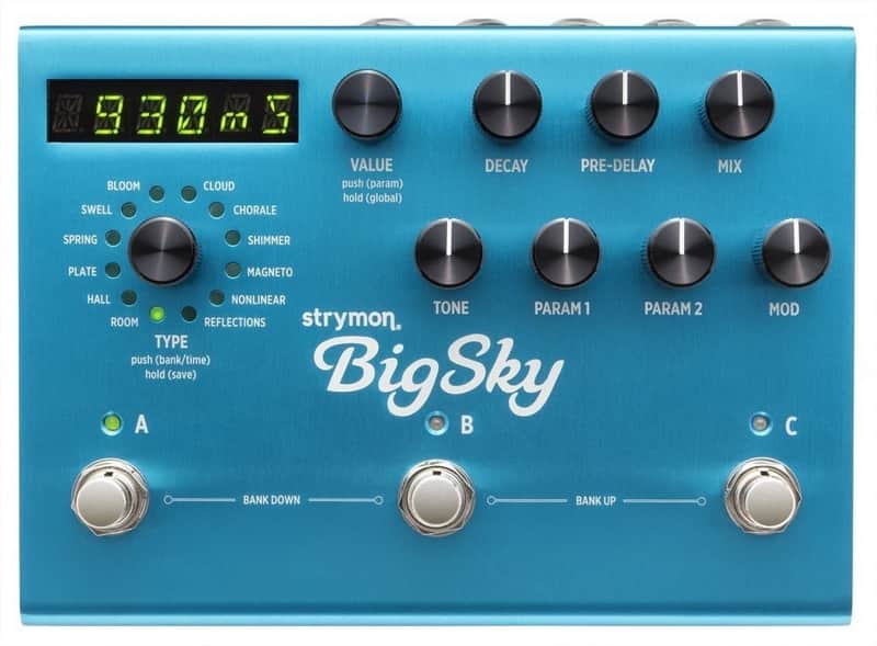 Strymon BigSky - Multidimensional Reverberator - Reverb image 1