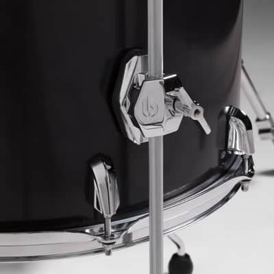 British Drum Company Enigma 3pc Club Drum Set Satin Black. New with Full Warranty! image 12