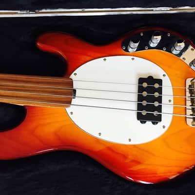 Ernie Ball Music Man Stingray 4 Fretless Bass 1997 image 10
