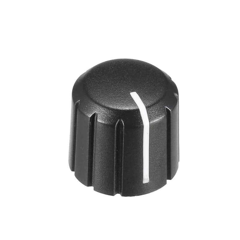 20Pcs 15x13.5mm Plastic Potentiometer Rotary Knob for 4x6mm Diameter D Type Shaft Guitar Volume Knob. image 1