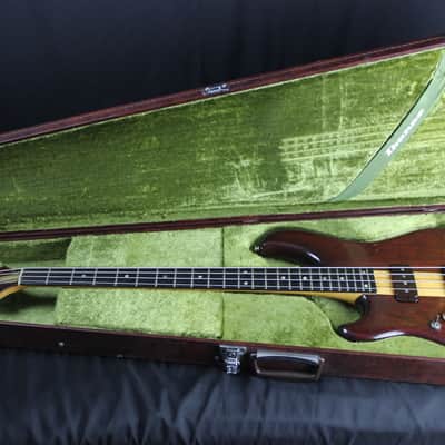 Ibanez Musician Bass 1981 Dark Stain Left Handed image 11