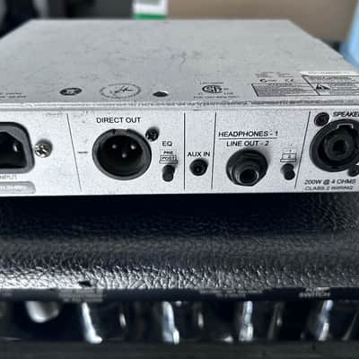 Gallien-Krueger MB200 200W Bass Head 2010s - Silver image 4