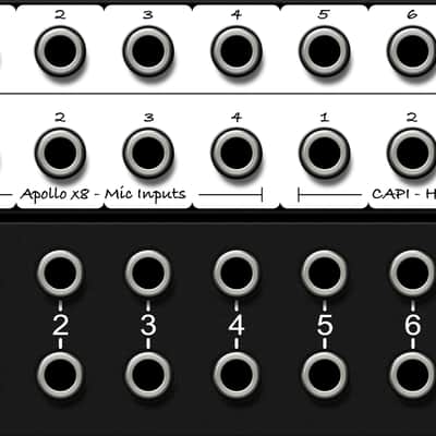 Single - Blank Patch Bay Label Compatible with Neutrik NYS-SPP-L1 by Trace Audio image 2