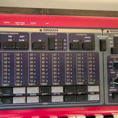 Nord Electro 2 SW73 Semi-Weighted 73-Key Digital Piano 2002 - 2009 - Red image 7