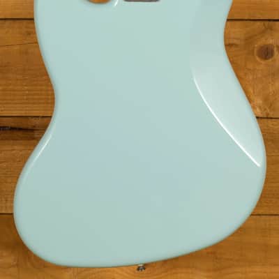 Fender Gold Foil Jazz Bass - Ebony - Sonic Blue *B-Stock* image 4