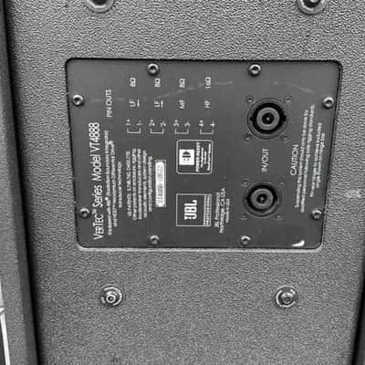 JBL Vertec VT4888 Tri-Amplified 3-Way Line Array Speaker W/Cover (PAIR) THS image 2
