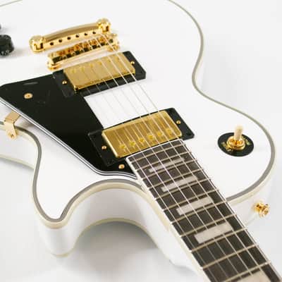 Epiphone Les Paul Custom Electric Guitar - Alpine White image 6