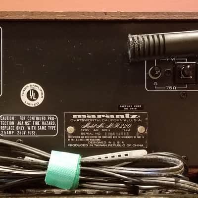 Marantz MR 220 AM / FM Stereo Receiver  Serviced image 7