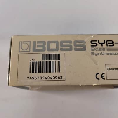 Immagine Boss SYB-3 Bass Synthesizer (Pink or Dark Gray Label) 1996 - 2001 - Silver - 7